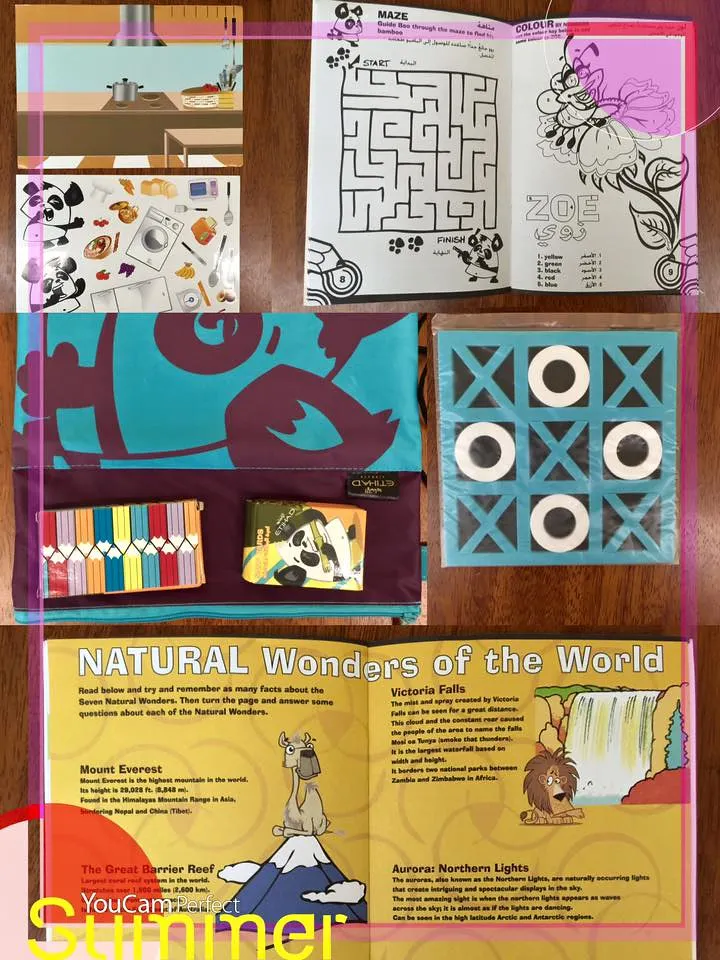 阿提哈德航空玩具袋