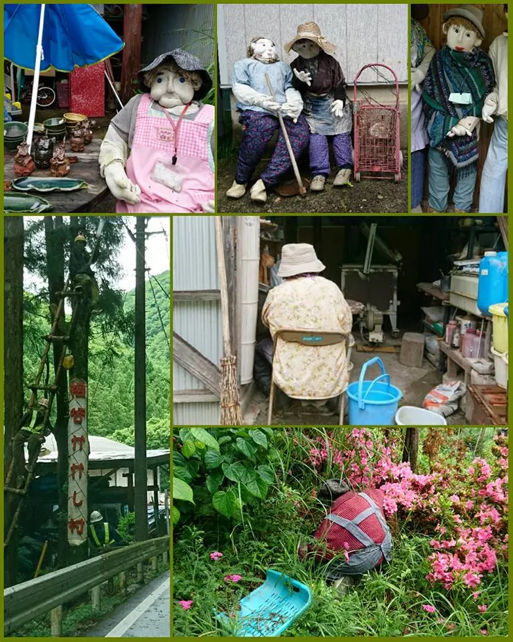 一路上看到的假人們/照片:NANA濕婦(2017)