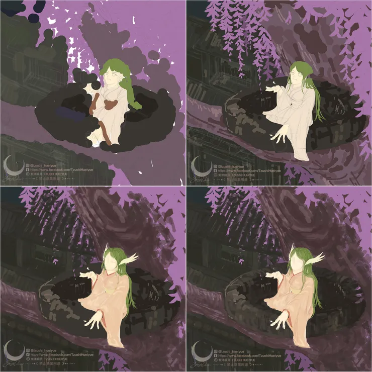 © 紫浠絵月(絵紫浠)著作權所有