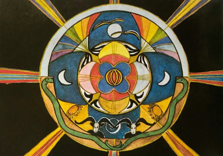 卡爾榮格自己畫的曼陀羅
