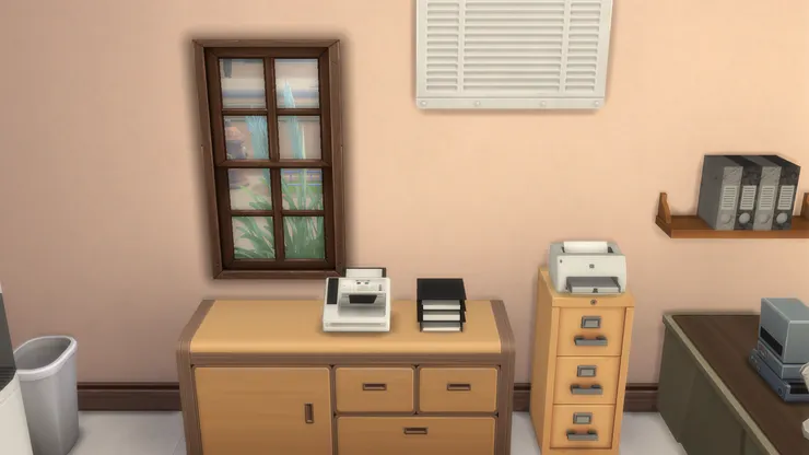 校務處一定有辦公室用品,打印機這些必不可少。