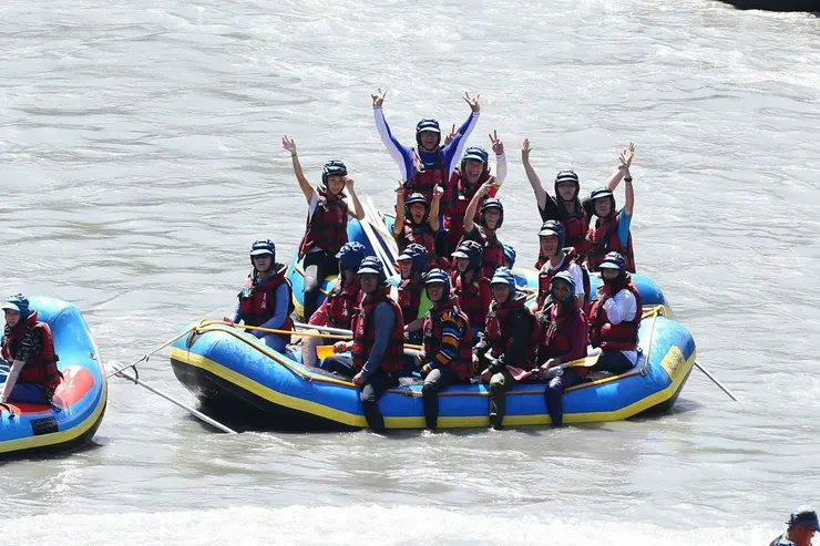 吳爸爸在高處用 [大砲] 取得的珍貴影像