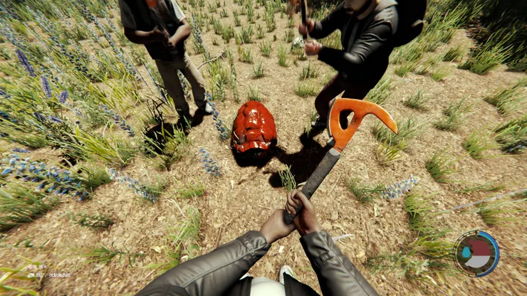 海龜殼可以做集水器，最好的攻擊方式是拿長矛戳頭，一般斧頭要打的話還要等牠把頭伸出來才傷的到