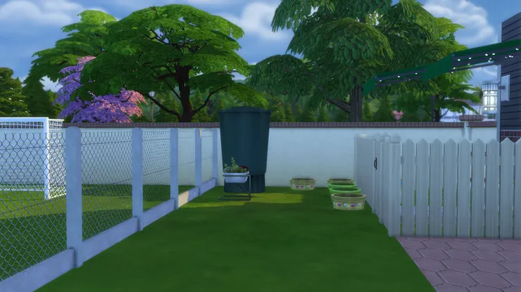 植物園現在什麼也沒種，顯得光禿禿。