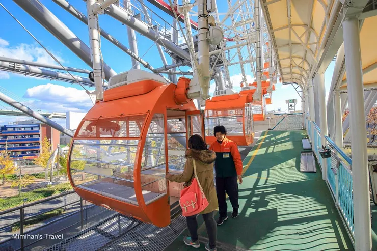 天保山摩天輪：浪漫與視野兼具的大阪空中體驗！