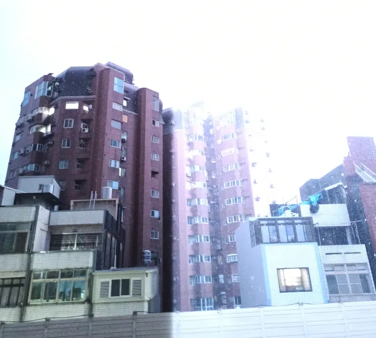 感滿合適的打雷夜景