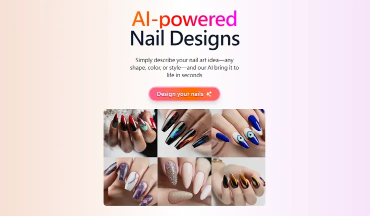 NailDesignsAI 官網