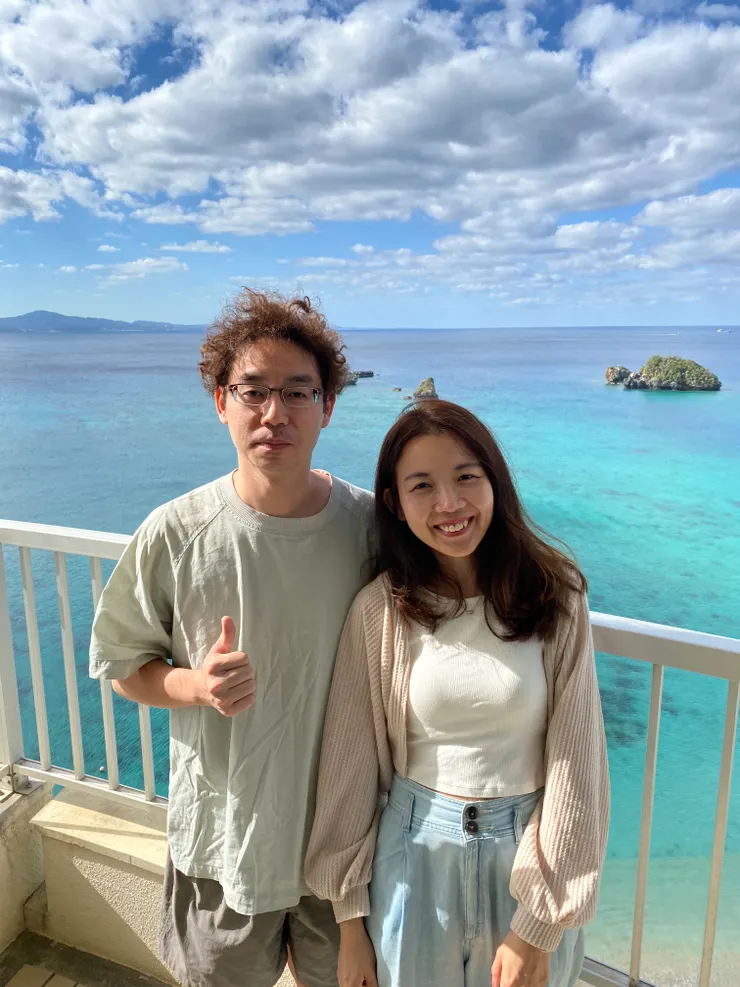 在這拍了不少美照~哈哈