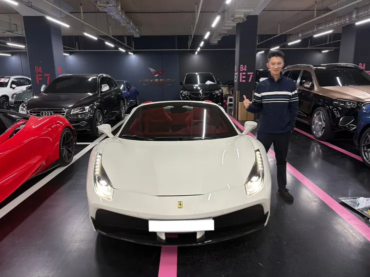 Ferrari 488 Spider韓規外匯車