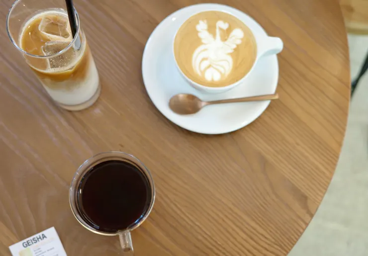 coffee up!的拿鐵