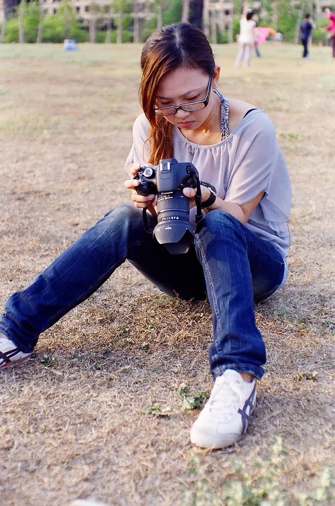Me shot by Jack @高雄美術館，台灣，2010.