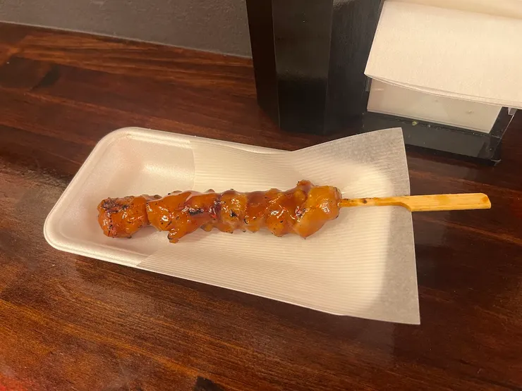 雞腿肉串，醬油口味（¥500）
