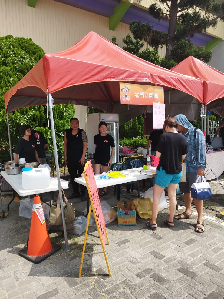 北門口肉圓一顆50元感覺有一點貴 河童拍攝/2023年