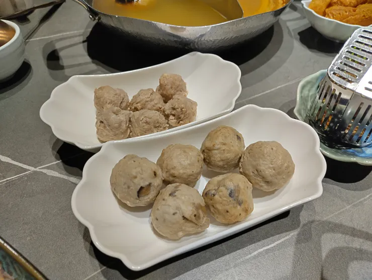 香芋貢丸+爽口肉丸