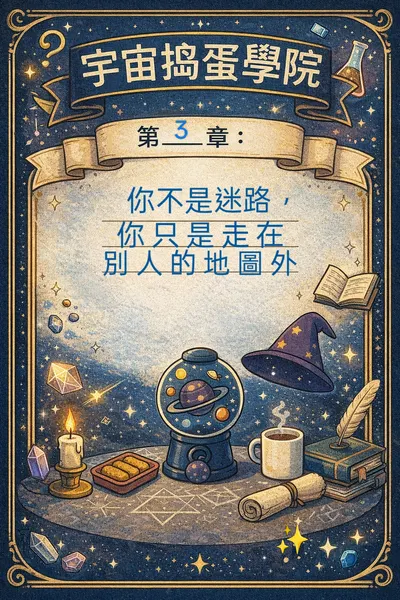 你不是迷路，你只是走在別人的地圖外