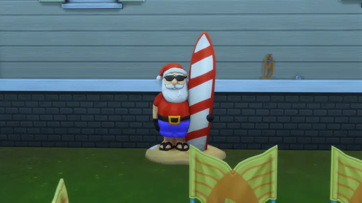 生長在北半球的我們實在很難看到這麼性感的聖誕老人。我們看到的一定穿得像糉子一樣。