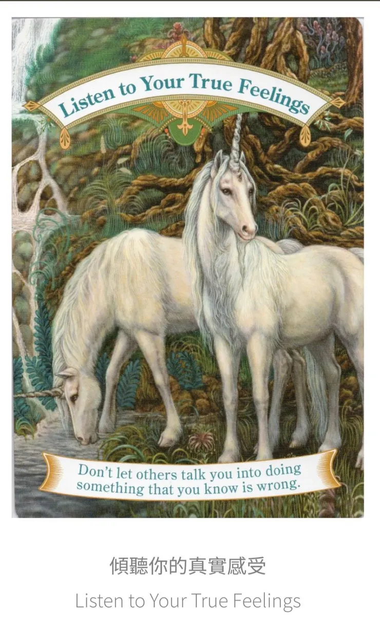 明心錄裡的獨角獸祝福