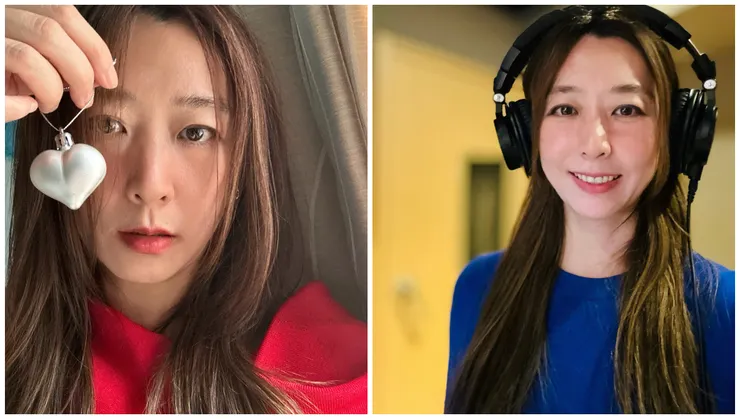 徐小萍於錄音室投入單曲《沒說的願望》製作，以細膩嗓音與氣聲層次，勾勒冬日裡最安靜的療癒時刻。圖/街聲派歌提供