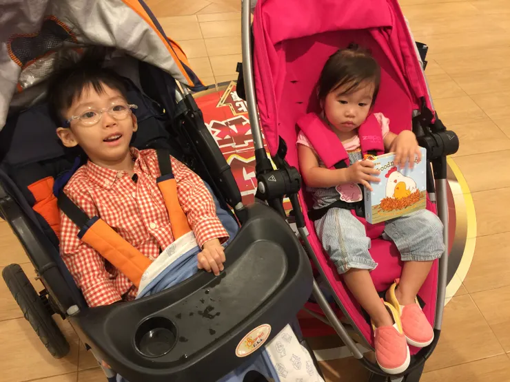 20151104喜歡常兒的四歲子祐尚未成為哥哥。