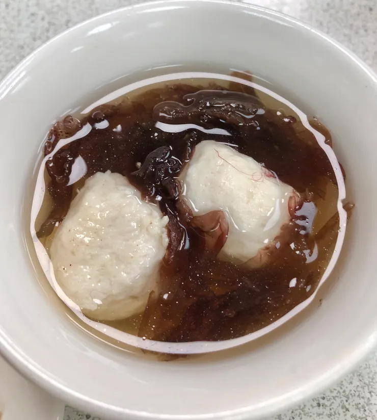 烏坵紫菜魚丸湯