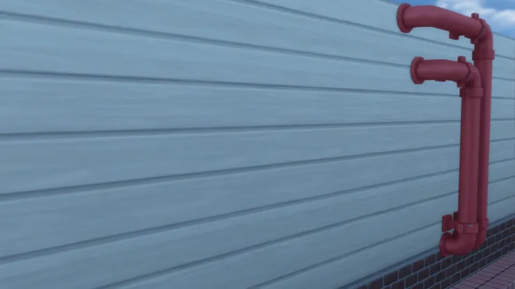 這條...我記得是消防喉管，而不是洗手間的。