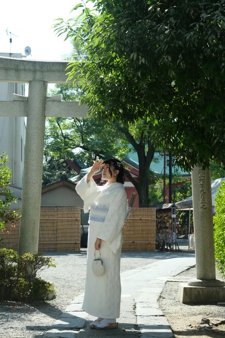 本次計劃之一穿和服 當日本妹子