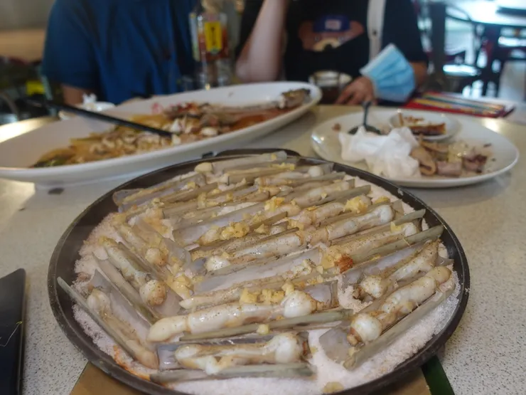 鹽烤竹笙超好吃