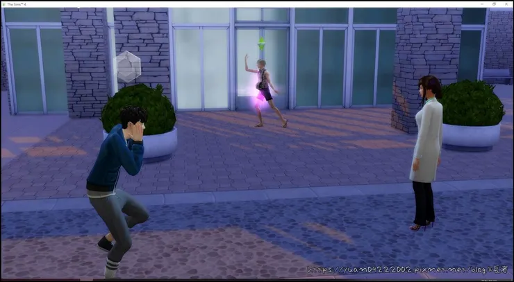 也叫了孩子的爸，但他喊一喊就溜了= =