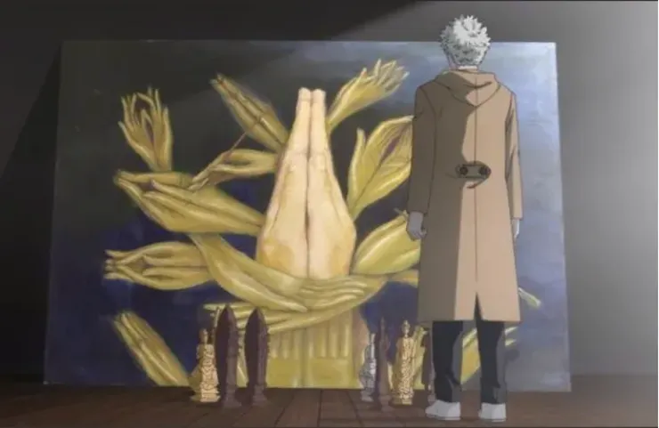 對於《藍色時期》裡的森學姐來說，畫畫的意義是「祈禱」：祈禱看到自己作品的人都能幸福。