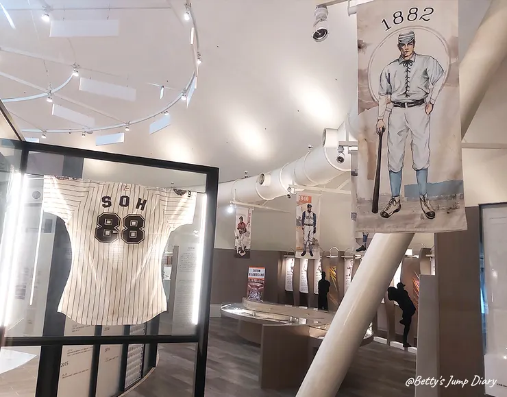 棒球名人堂7F/ 圖片來源：Betty's Jump Diary
