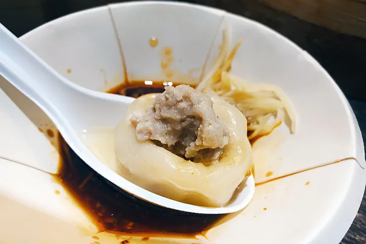 基隆廟口夜市【三蘢小籠湯包】基隆美食推薦
