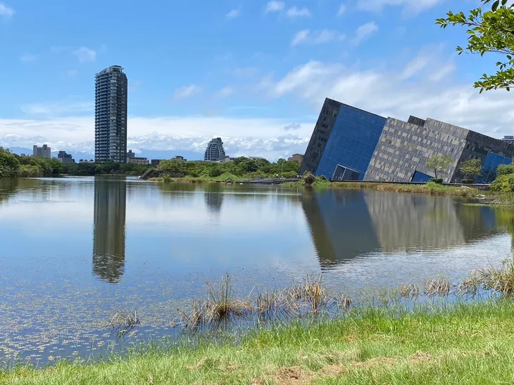 知名的蘭陽博物館，這次終於有機會慢慢欣賞