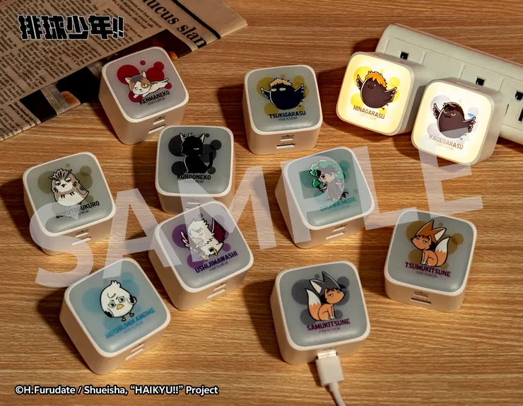 《排球少年!!》快閃店統一時代百貨高雄店_吉祥物發光旅充