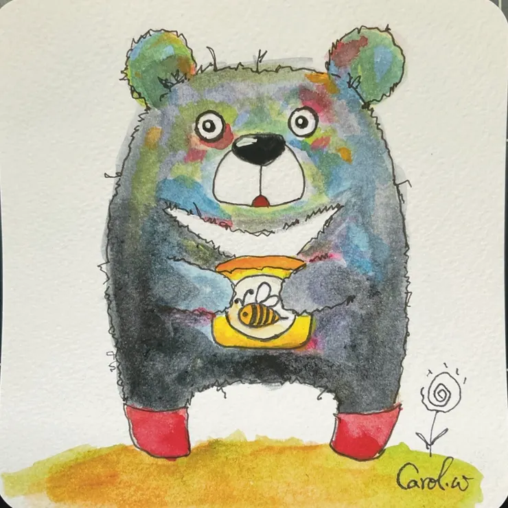 嘿！熊~~~by carol.w