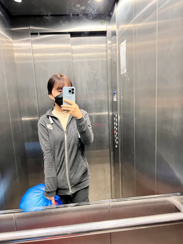 無聊到上課前還會去公園跑步ＸＤ