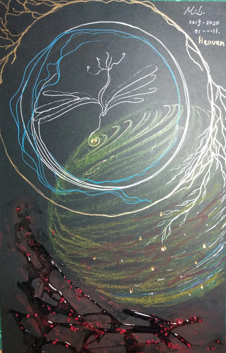 雙圈曼陀羅/Mingling手繪