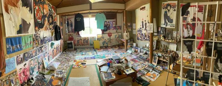 傳說中的排球房間，好壯觀