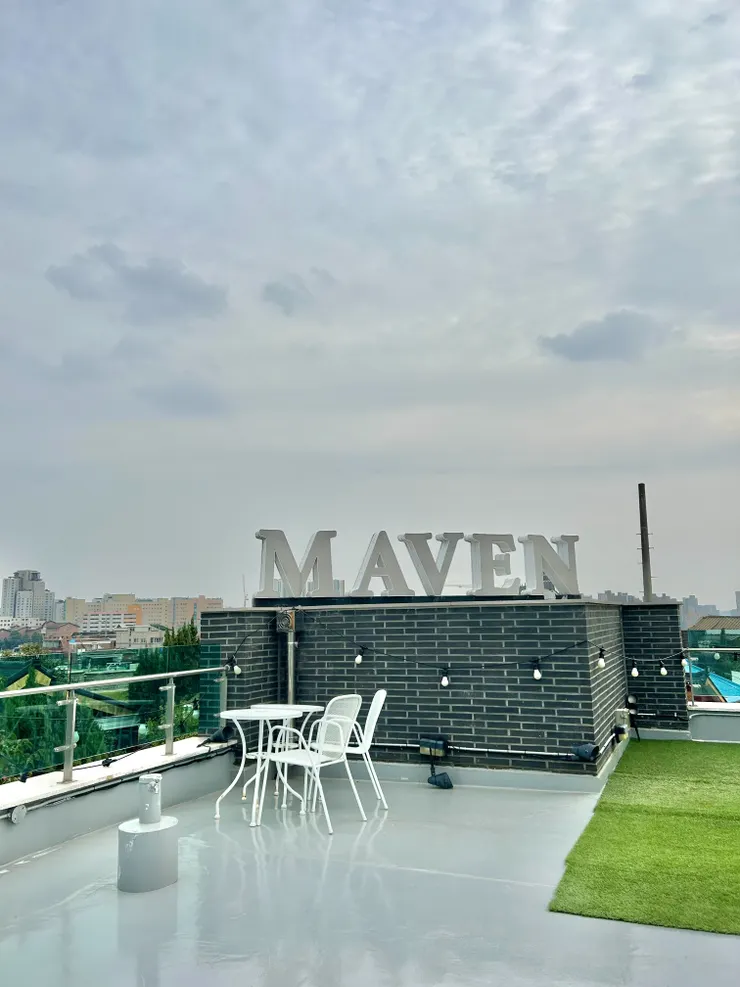 頂樓的遼闊遠望無限風光