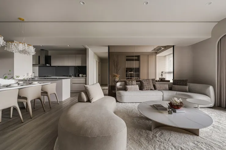 (作品呈現：鼎宇森林之星D1-從森林走出來的溫馨美屋，在都會公園打造自己的美乃滋宅｜藝瓦高雄室內設計)