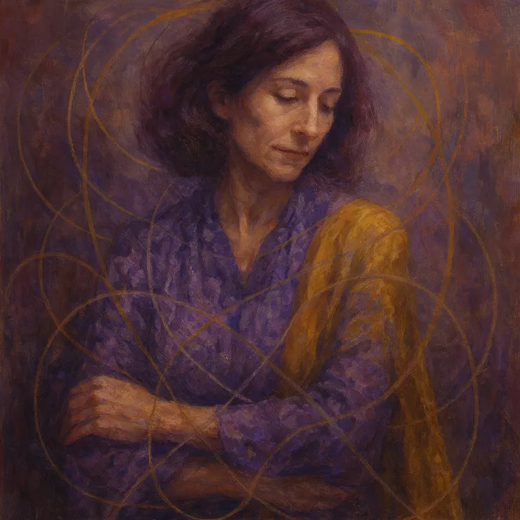 She rarely spoke much herself; instead, she traced her lines in the book as they spoke.