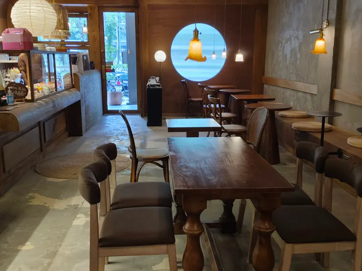 莉莉安可頌台大店有著濃濃的日式風情