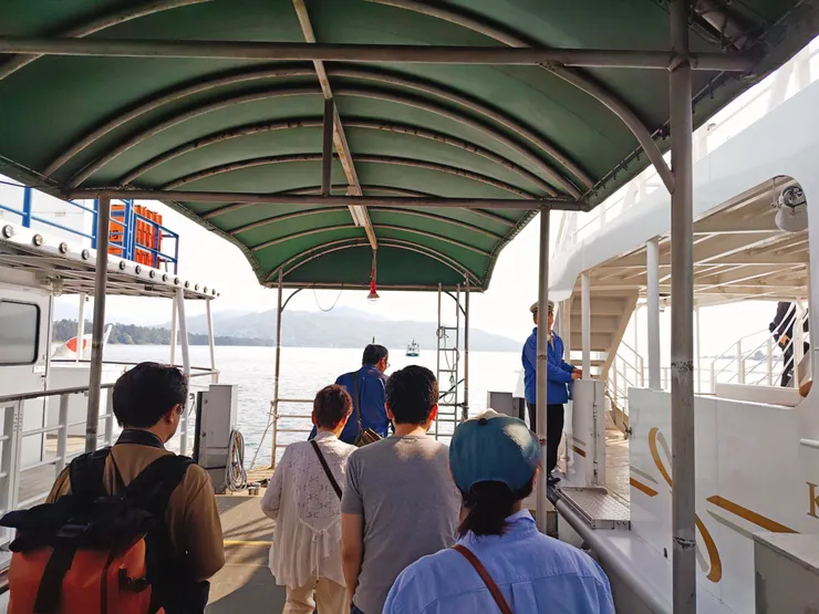 天橋立観光船登船