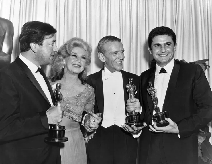 克勞德．雷路許因《男歡女愛》奪得坎城影展最大獎的殊榮（照片最右即為克勞德．雷路許）