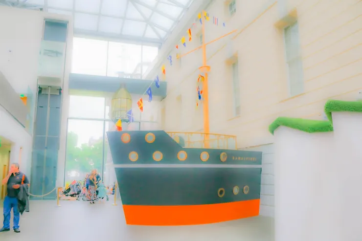 海事博物館內一景