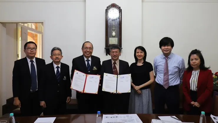 真理大學、泰國工商大學締結姐妹校