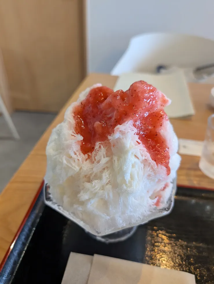 再來一碗草莓冰！