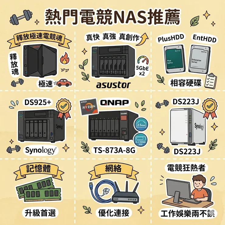 【網路儲存伺服器推薦】外接硬碟壞掉全毀？Dcard/PTT私有雲評比：創作者/設計系，ASUSTOR/群暉