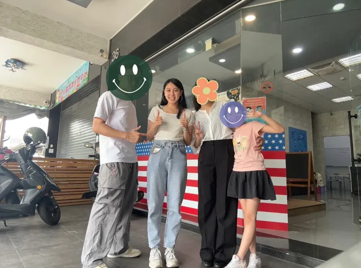 在補習班的最後一天！