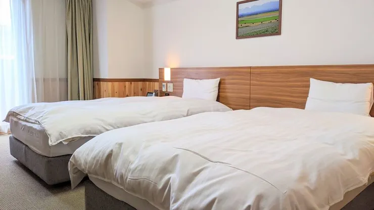 石狩之湯 Dormy Inn Premium 札幌｜狸小路站&西四丁目站/方便至札幌三越&札幌PARCO-大雙床房【不挑房】-1