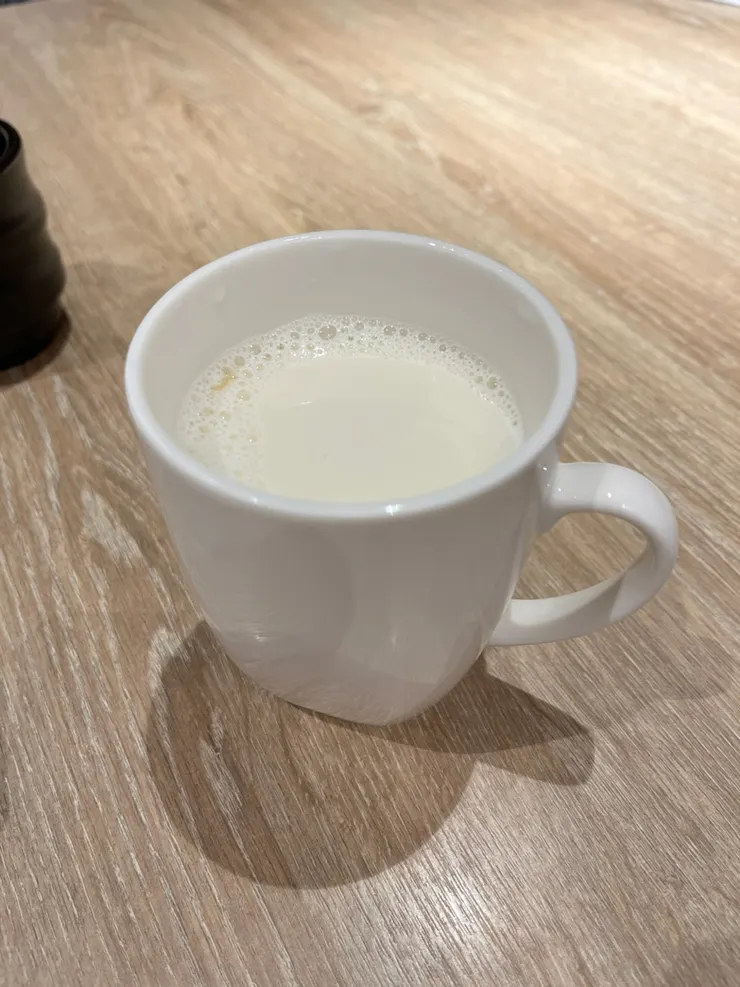 先來杯黑糖豆漿。